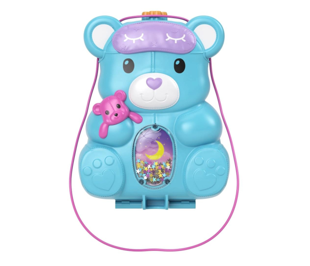 Mattel Polly Pocket Kompaktowa torebka Miś - 1037629 - zdjęcie 3